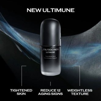 Shiseido Men Ultimune Power Infusing Serum - odos serumas su senėjimą stabdančiu poveikiu, 50 ml 2