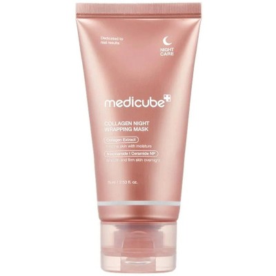 Medicube Collagen Night Wrapping Mask - naktinė kaukė su kolagenu, 75 ml