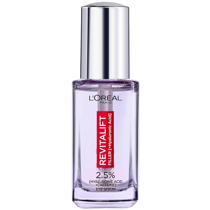 L´Oréal Revitalift Filler Hyaluronic Acid + Caffeine Eye Serum - Rozja