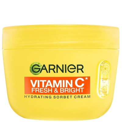 GARNIER Vitamin C* Fresh & Bright Sorbet Cream - Hydratační krém 85ml