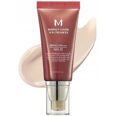 Missha M Perfect Cover BB Cream EX SPF 42 PA+++ 50 ml 21 Light Beige