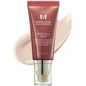 Missha M Perfect Cover BB Cream EX SPF 42 PA+++ 50 ml 21 Light Beige