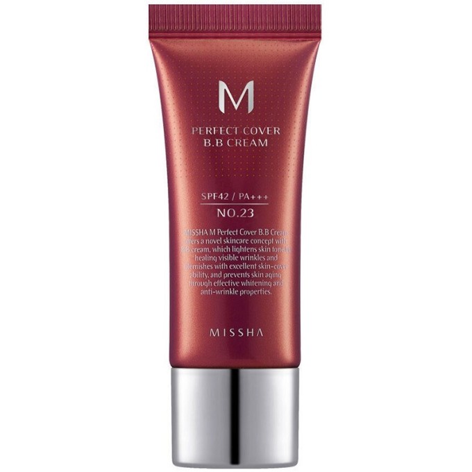 Missha M Perfect Cover BB Cream EX SPF 42 PA+++ - BB kremas, 20 ml Nr.