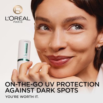 L´Oréal Bright Reveal Daily UV Stick SPF 50+ - apsauginis pieštukas nuo saulės, 9 ml 2