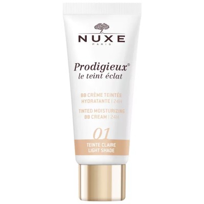 Nuxe Prodigieux Le Teint Eclat Tinted Moisturising BB Cream 24H - Brightening BB cream 30 ml 1 Light