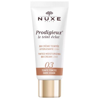 Nuxe Prodigieux Le Teint Eclat Tinted Moisturising BB Cream 24H - Brightening BB cream 30 ml 3 Dark