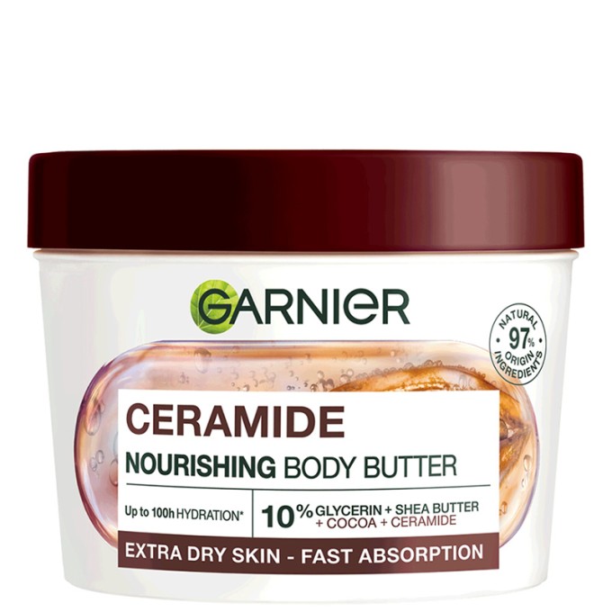 GARNIER Ceramide Nourishing Body Butter - Body butter with cocoa 380 ml