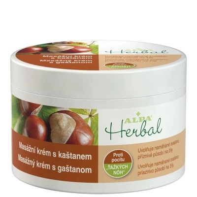 Alpa Alpa Herbal massage cream with chestnut 250 ml