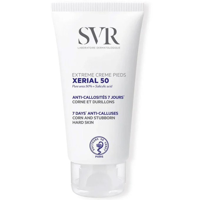 SVR Laboratoire Xerial 50 Extreme Creme Pieds - maitinamasis pėdų kremas, 50 ml