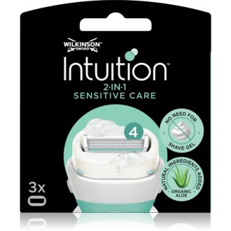 Wilkinson Sword Intuition Sensitive Care (3 vnt.s) - Replacement head for sensitive skin