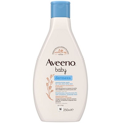 Aveeno Baby Dermexa Gel - drėkinamasis prausimosi gelis vaikams, 250 ml