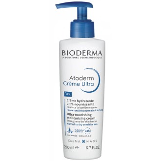 Bioderma Atoderm Créme Ultra Ultra-Nourishing Moisturizing Cream With a Pump 200 ml