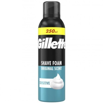 Gillette Original Sensitive Shave Foam 250ml