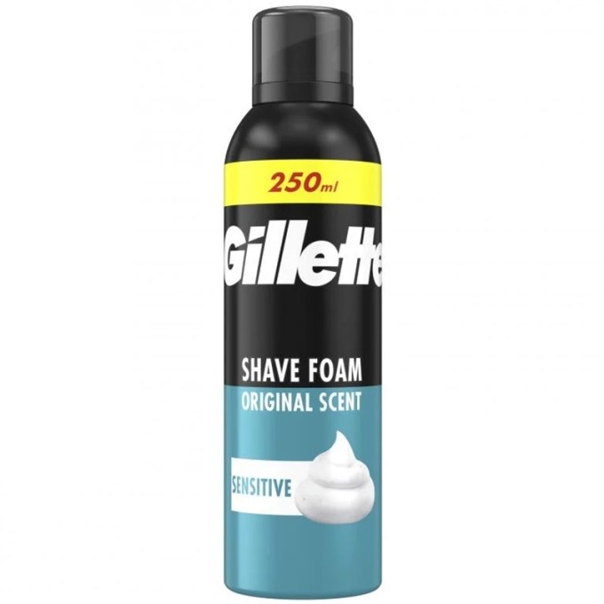 Gillette Original Sensitive Shave Foam 250ml