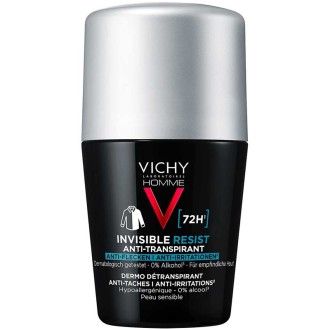 Vichy Homme Invisible Resist 72H Dermo Detranspirant - Kuličkový detranspirant 50 ml