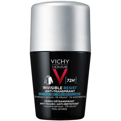 Vichy Homme Invisible Resist 72H Dermo Detranspirant - Kuličkový detranspirant 50 ml
