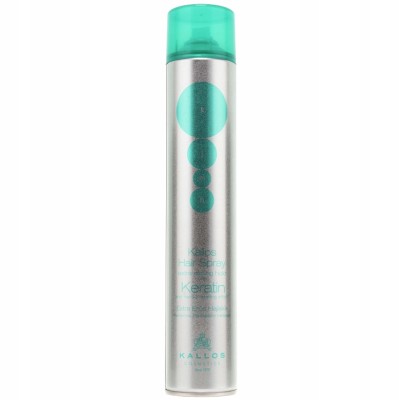 Kallos Hair Spray Extra Strong With Keratin 750 ml