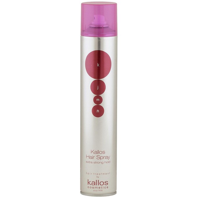 Kallos Hair Spray Extra Strong With Silk Protein 500 ml