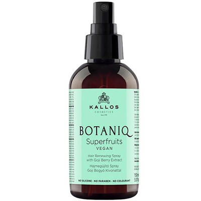 Kallos Restorative Hairspray Botany (SuperFruit Hair Renewing Spray) 150 ml