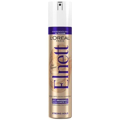 L´Oréal Professionnel Elnett Anti-Brassiness Color-Correcting Purple Micro-Diffusion Hairspray -