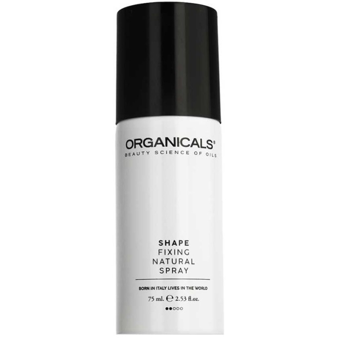 Organicals SHAPE Fixing Natural Spray - plaukų lakas, 75 ml