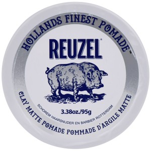 Reuzel Clay Matte Pomade - Mattifying pomade for hair with clay 95 ml