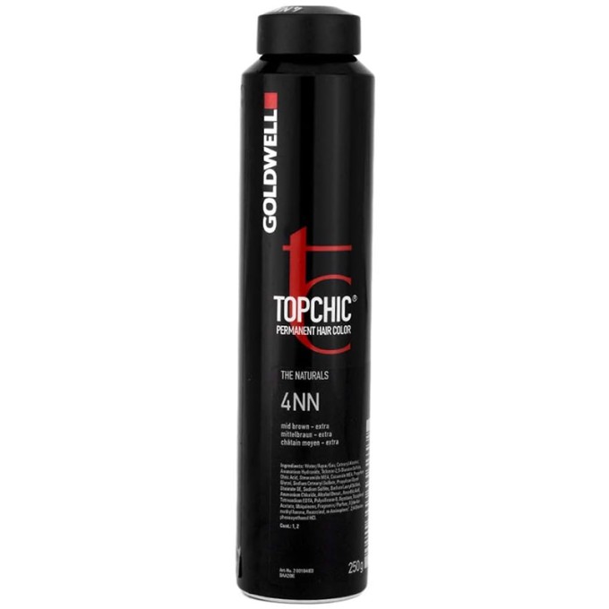 Goldwell Topchic Permanent Hair Color 250 ml 4NN
