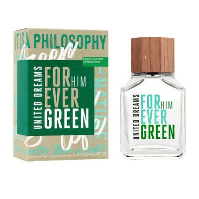 Benetton United Dreams Forever Green EDT 100ml