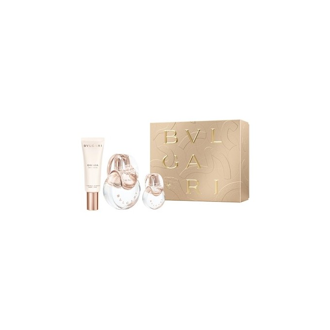 Bvlgari Omnia Crystalline Dárková sada EDT 100 ml, krém na ruce 40 ml a miniaturka EDT 15 ml 100ml