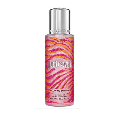 Cavalli Roberto Glowing Sunrise Třpytivý tělový sprej 250ml