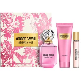 Cavalli Roberto Paradiso Rosa Dárková sada EDP 75 ml, tělové mléko 100 ml a miniaturka EDP 15 ml 75ml