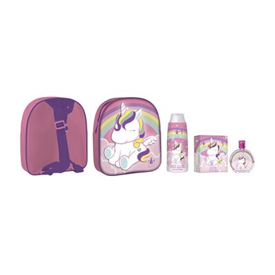 FRAGRANCES FOR CHILDREN Eau My Unicorn Gift Set EDT 50 ml, shower gel 300 ml and backpack 50ml