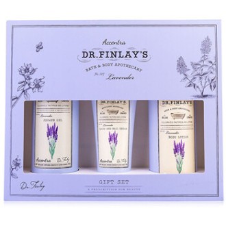 Accentra Lavender Dr. Finlay`s Bath Care Set - Dárková sada koupelové péče