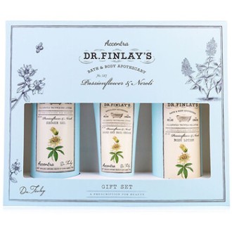 Accentra Passionflower & Neroli Dr. Finlay`s Bath Care Set - Dárková sada koupelové péče