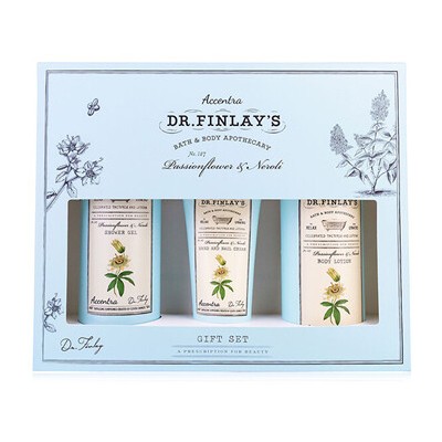 Accentra Passionflower & Neroli Dr. Finlay`s Bath Care Set - Dárková sada koupelové péče