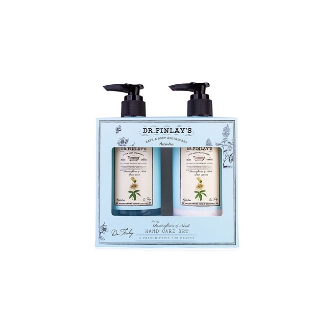 Accentra Passionflower & Neroli Dr. Finlay`s Hand Care Set - Dárková sada péče o ruce s pumpičkou