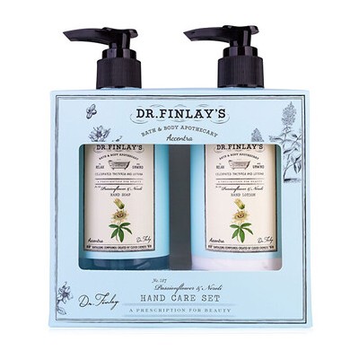 Accentra Passionflower & Neroli Dr. Finlay`s Hand Care Set - Dárková sada péče o ruce s pumpičkou