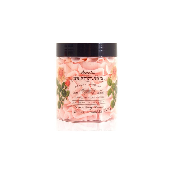 Accentra Rose & Orange Blossom Shower Mousse - Sprchová pěna 160.0g