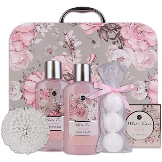 Accentra White Rose Boda Care Gift Box - Dárková sada v papírovém kufříku