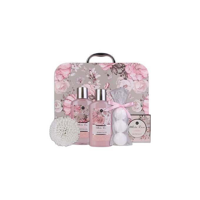 Accentra White Rose Boda Care Gift Box - Dárková sada v papírovém kufříku