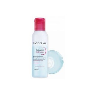 Bioderma Créaline H20 Yeux Biphase Micellaire Démaquillant Waterproof 125ml