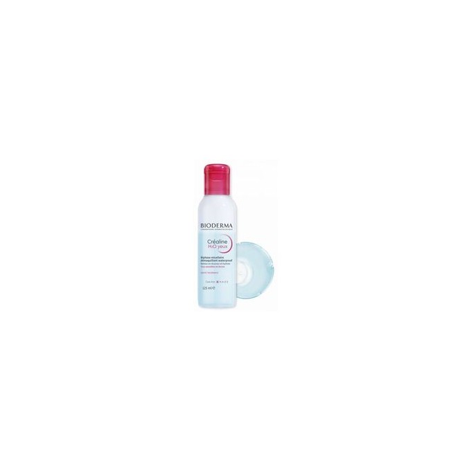 Bioderma Créaline H20 Yeux Biphase Micellaire Démaquillant Waterproof 125ml