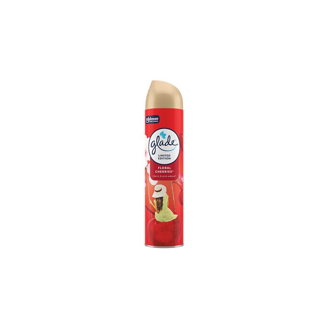 Glade Floral Cherries Spray - Osvěžovač vzduchu 300ml