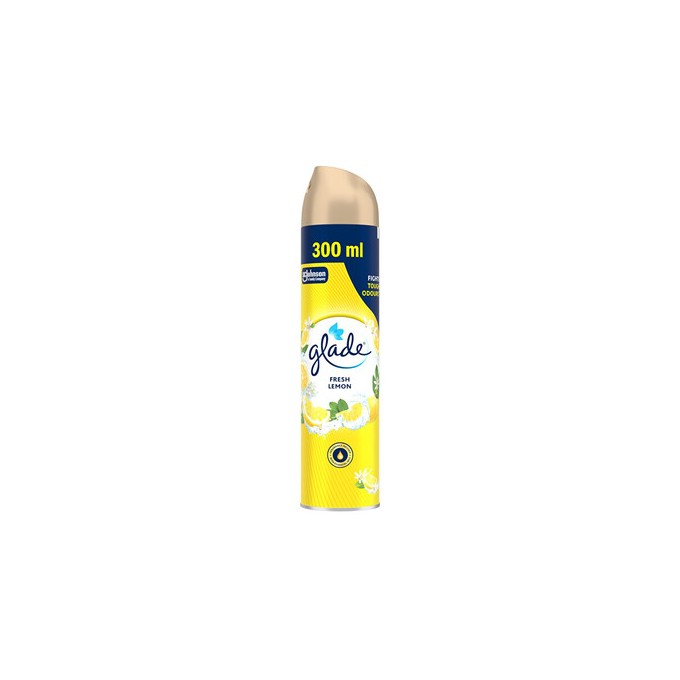 Glade Fresh Lemon Spray - Osvěžovač vzduchu 300ml