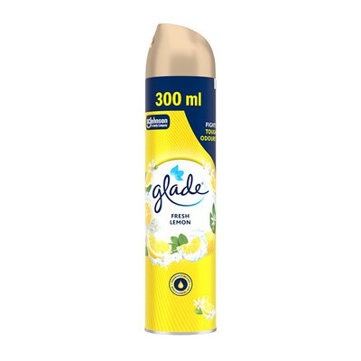 Glade Fresh Lemon Spray - Osvěžovač vzduchu 300ml