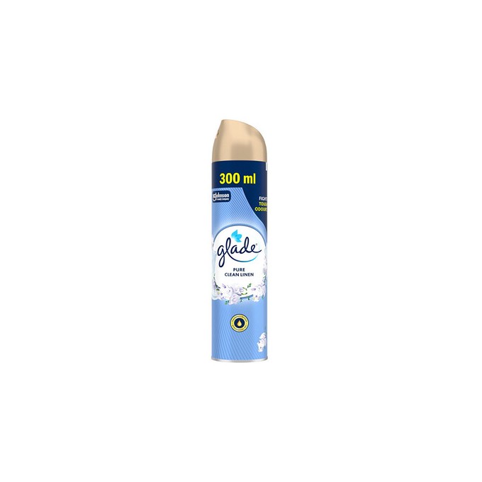 Glade Pure Clean Linen - Osvěžovač vzduchu 300ml