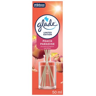 Glade Reeds Spring 26 Peach Paradise - Tyčinkový difuzér 50ml