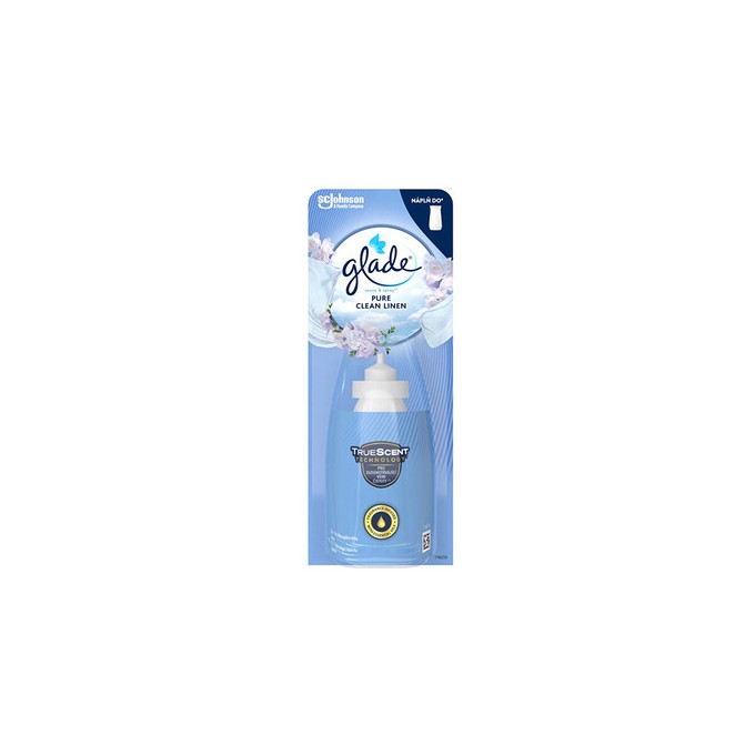Glade Sense & Spray Pure Clean Linen Refill - Náplň do osvěžovače vzduchu 18ml