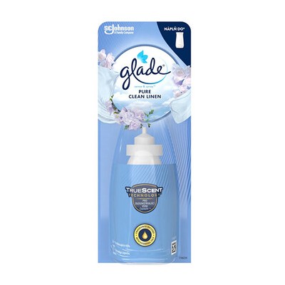 Glade Sense & Spray Pure Clean Linen Refill - Náplň do osvěžovače vzduchu 18ml
