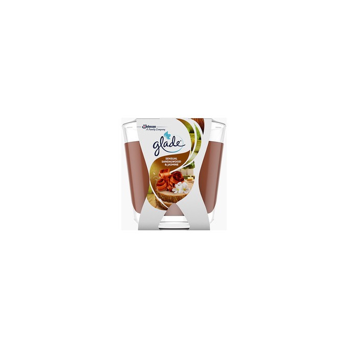 Glade Sensual Sandalwood & Jasmine Candle - Vonná svíčka 70.0g